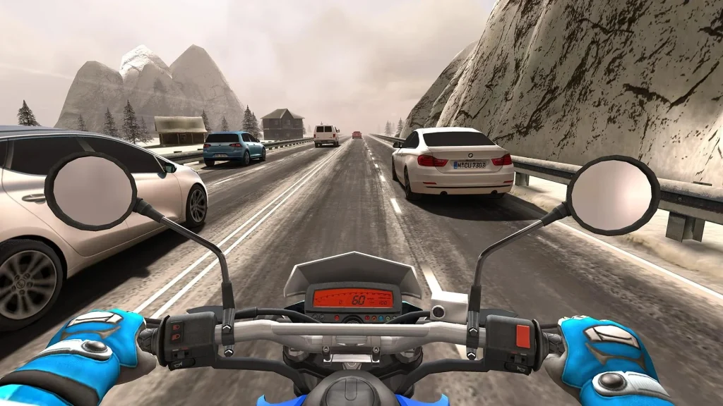 Why do riders want to skip the mission in the Traffic Rider game